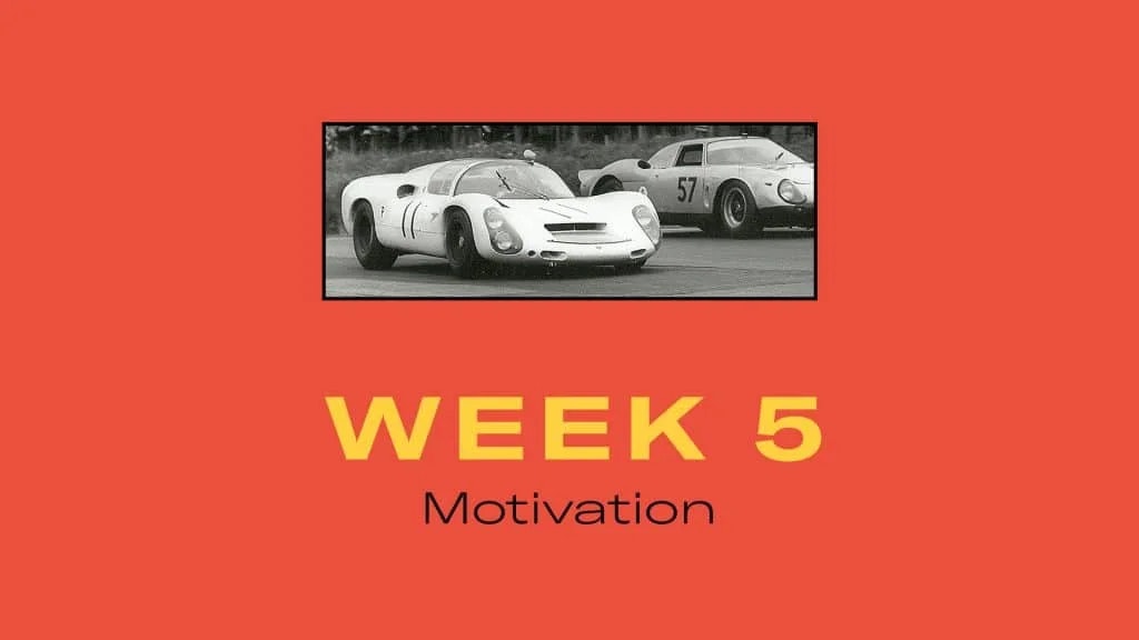Week 5 Motivation