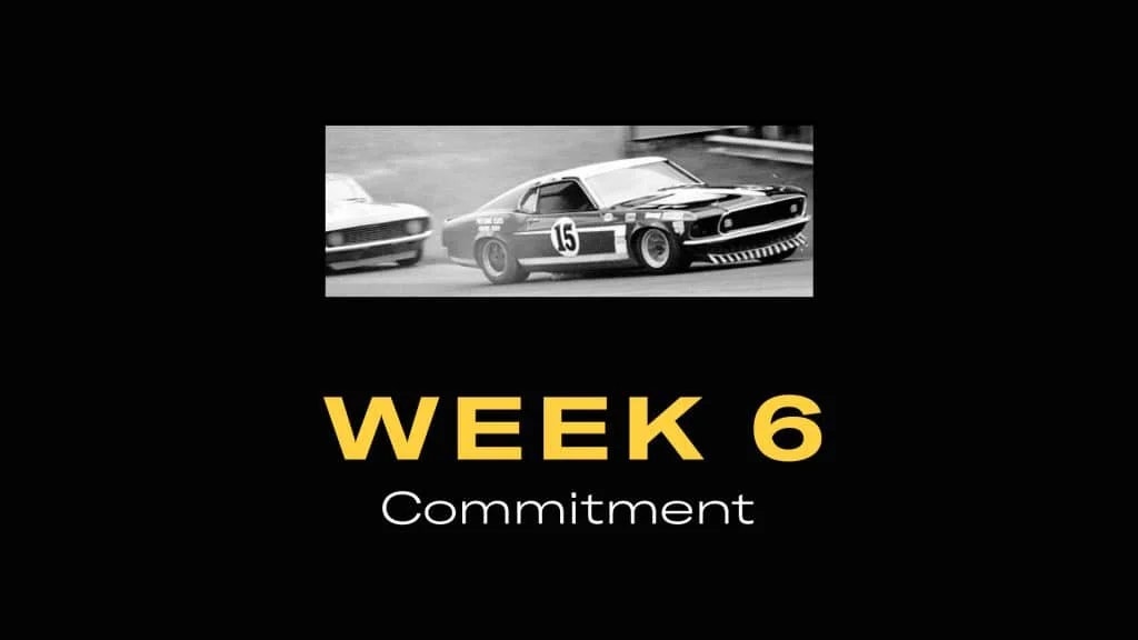 Week 6 Commitment