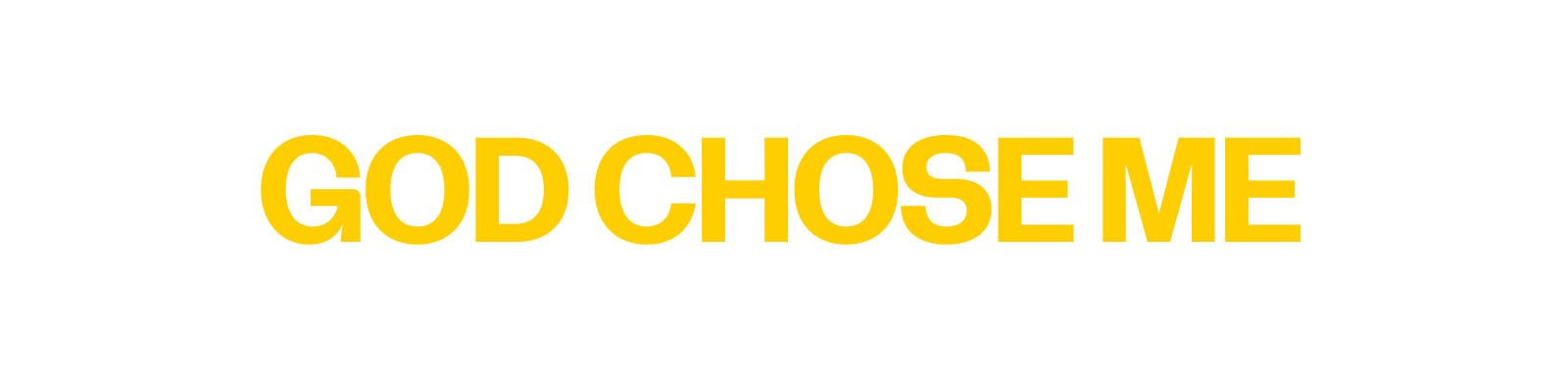 God Chose Me (Charles Metcalf)