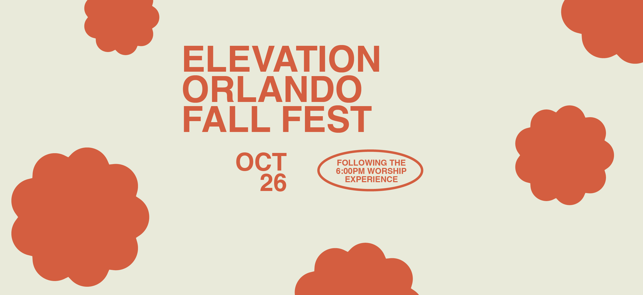description of Elevation Orlando Fall Fest on a background of flowers