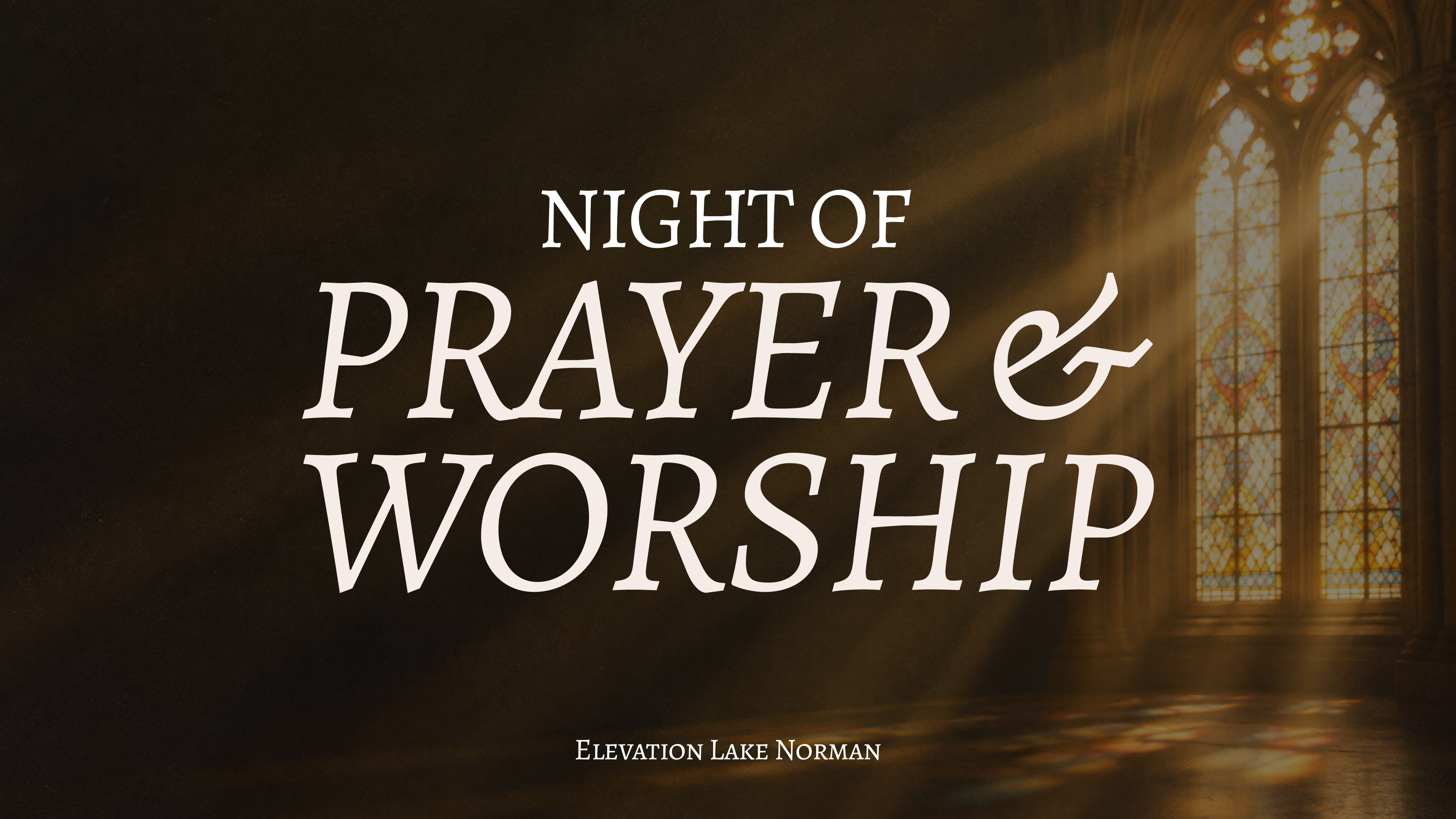 Night of Prayer & Worship