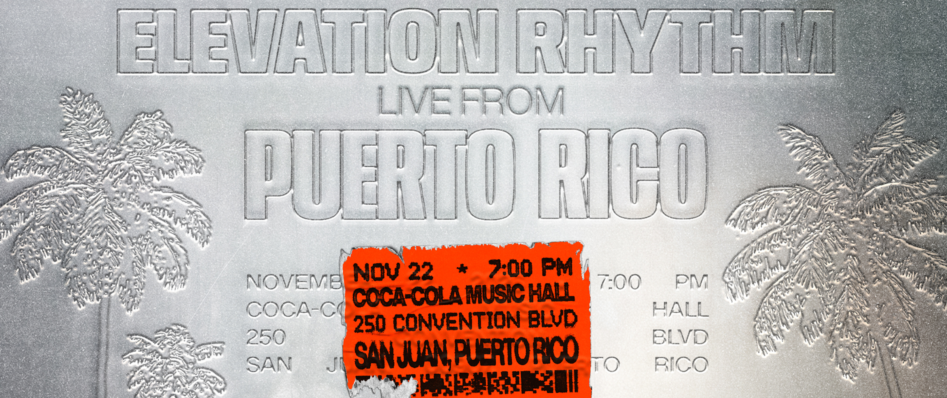 ELEVATION RHYTHM LIVE FROM PUERTO RICO