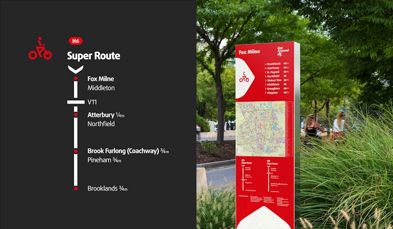 Super Route Wayfinding Example