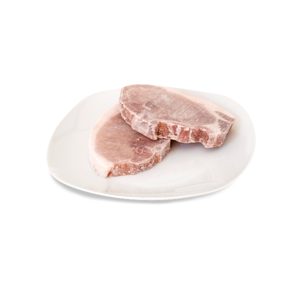 Côtelettes de porc avec os