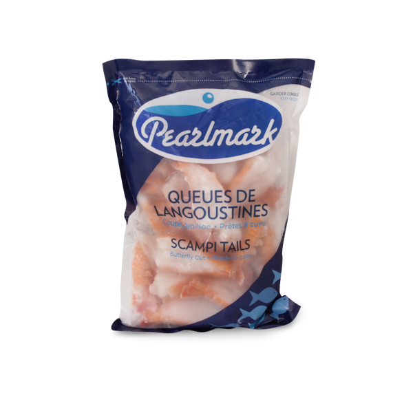 Queues de langoustines