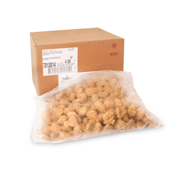 Poulet pop corn