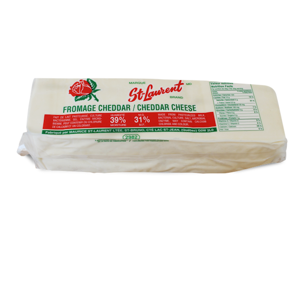 Fromage cheddar blanc