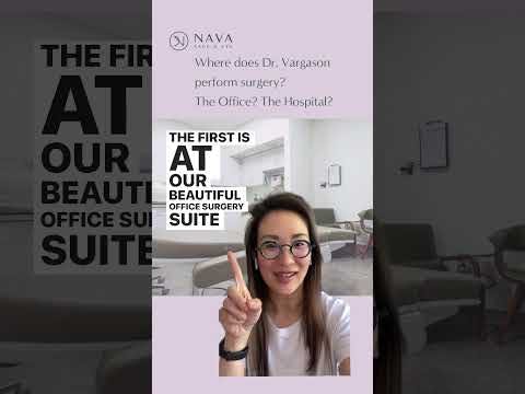 Dr. Vargason talking about where she performs surgery