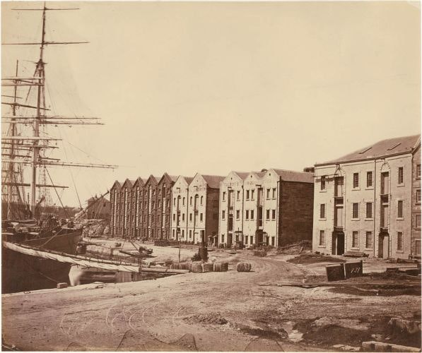 East Circular Quay wool stores