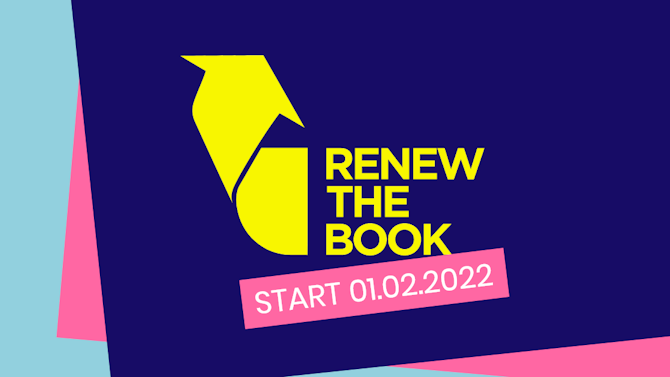 logo Renew the Book, start 01-02-2022