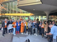 protest tegen btw-verhoging