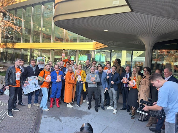 protest tegen btw-verhoging
