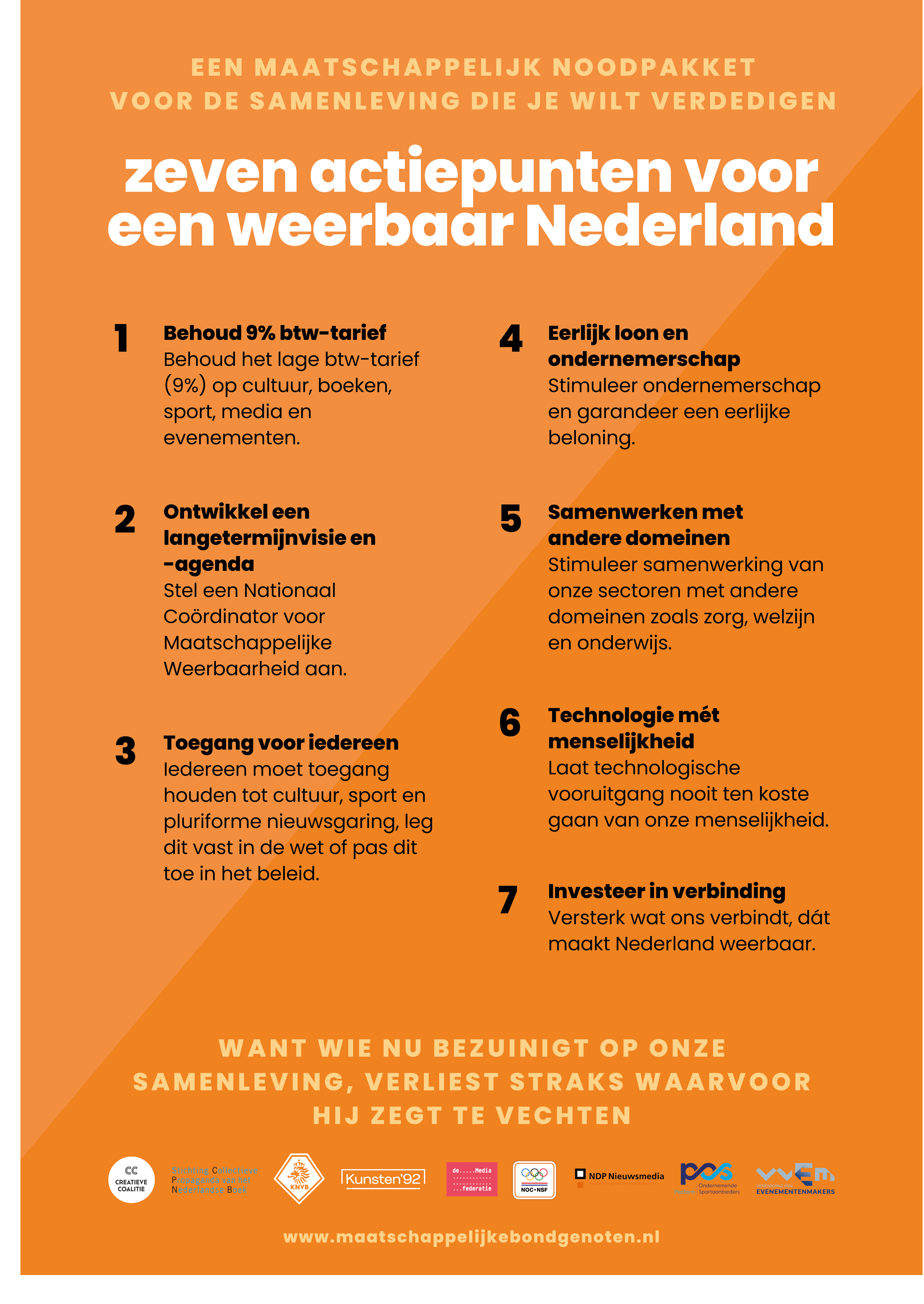 zeven actiepunten voor een weerbaar Nederland