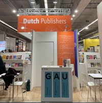 De GAU-balie tijdens de Frankfurter Buchmesse