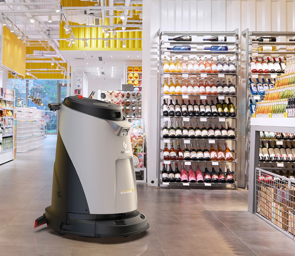 ECODE Robot Aspirapolvere Lavapavimenti Absolut Carbon - Mappatura 2 In 1, Silenzioso, App WiFi, 7 Modalità