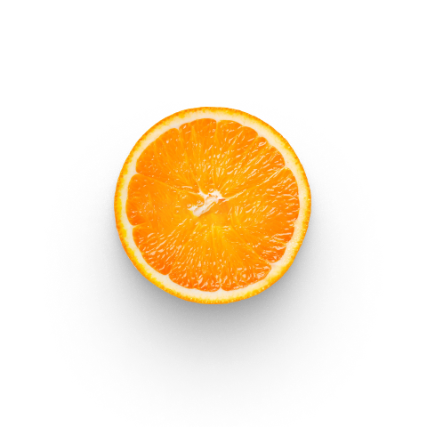 Slice of an orange