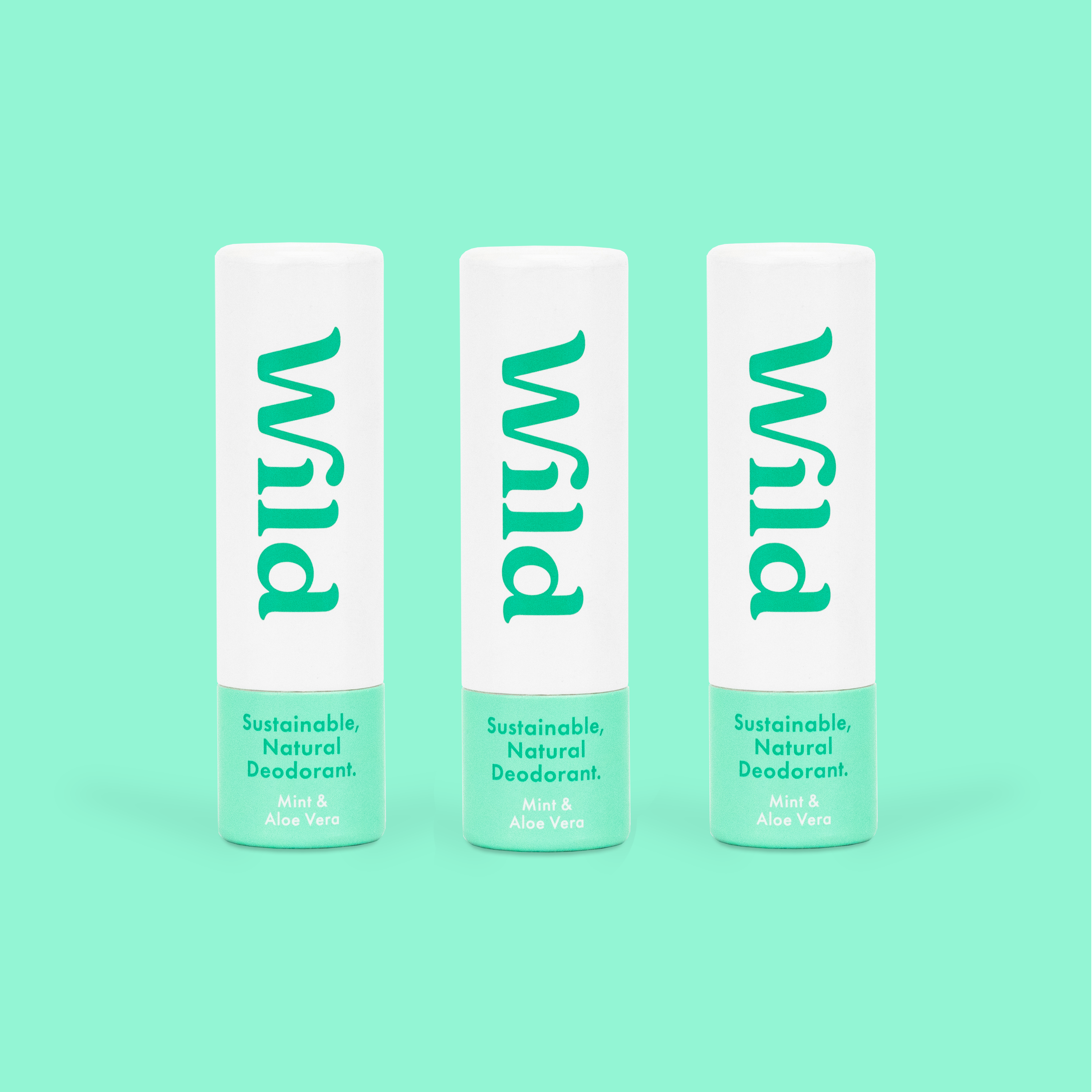 Our Mini TravelSized Natural Deodorants Wild UK