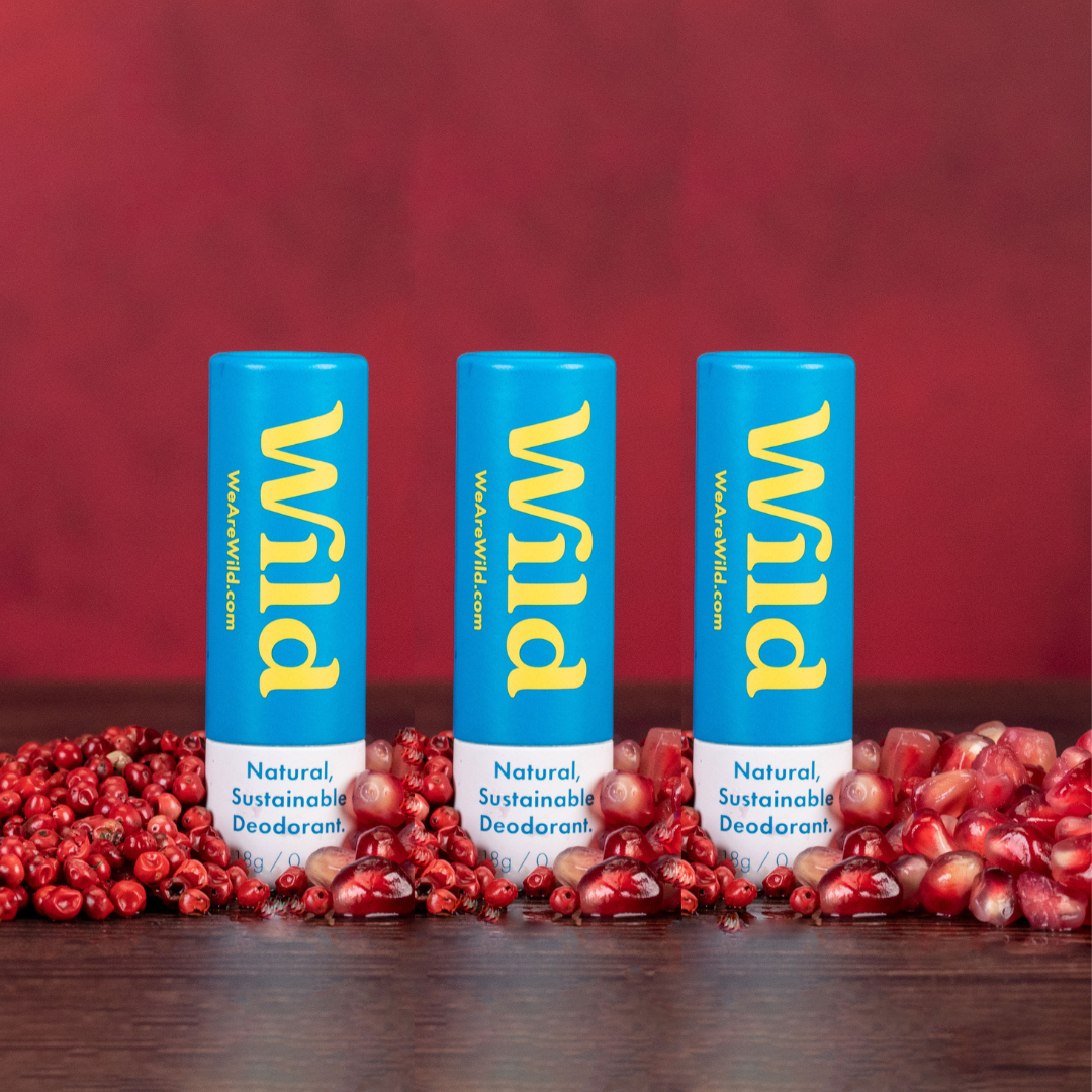 Our Mini TravelSized Natural Deodorants Wild UK