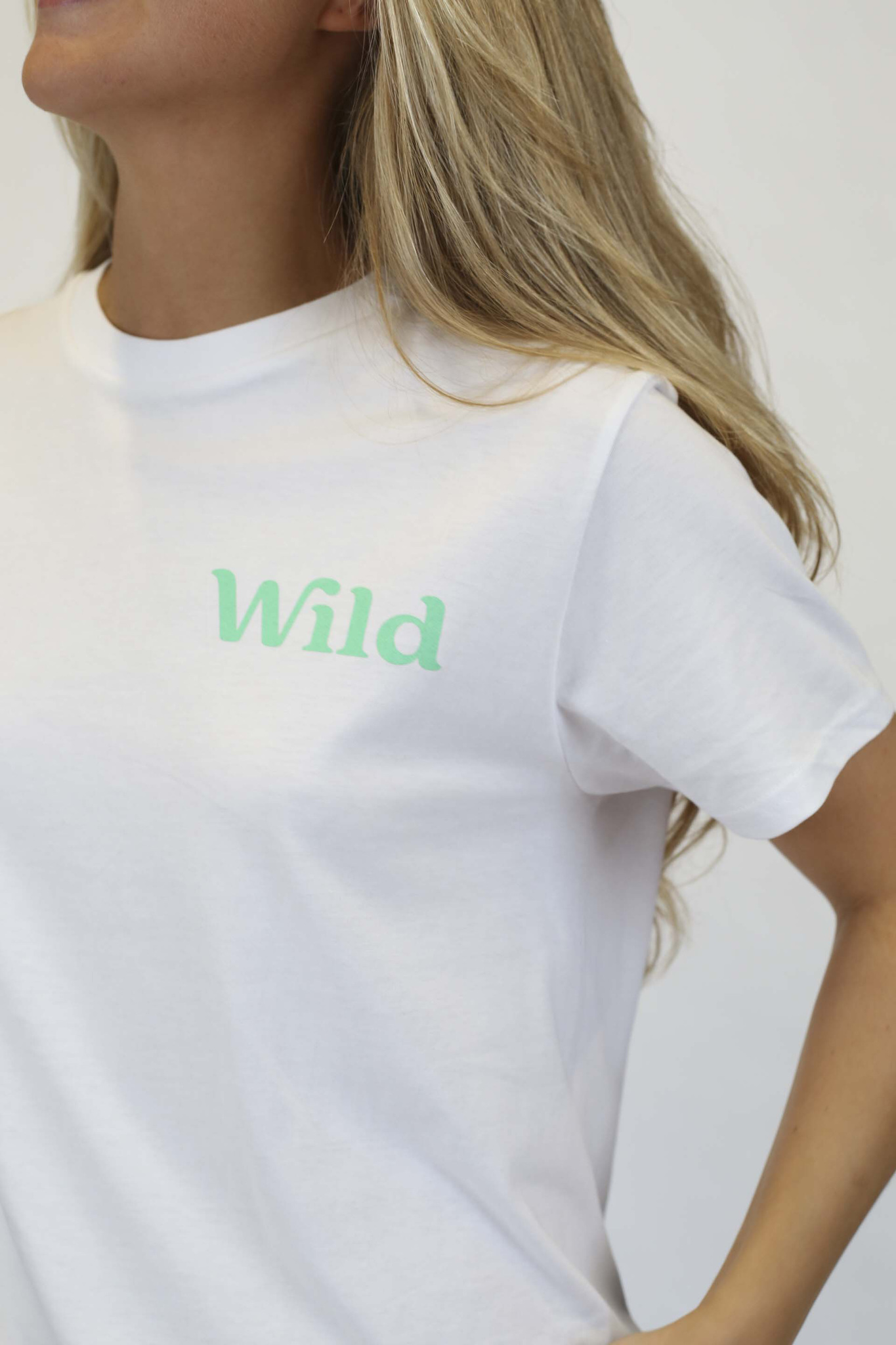 Extra Small Green Logo Tshirt Wild UK