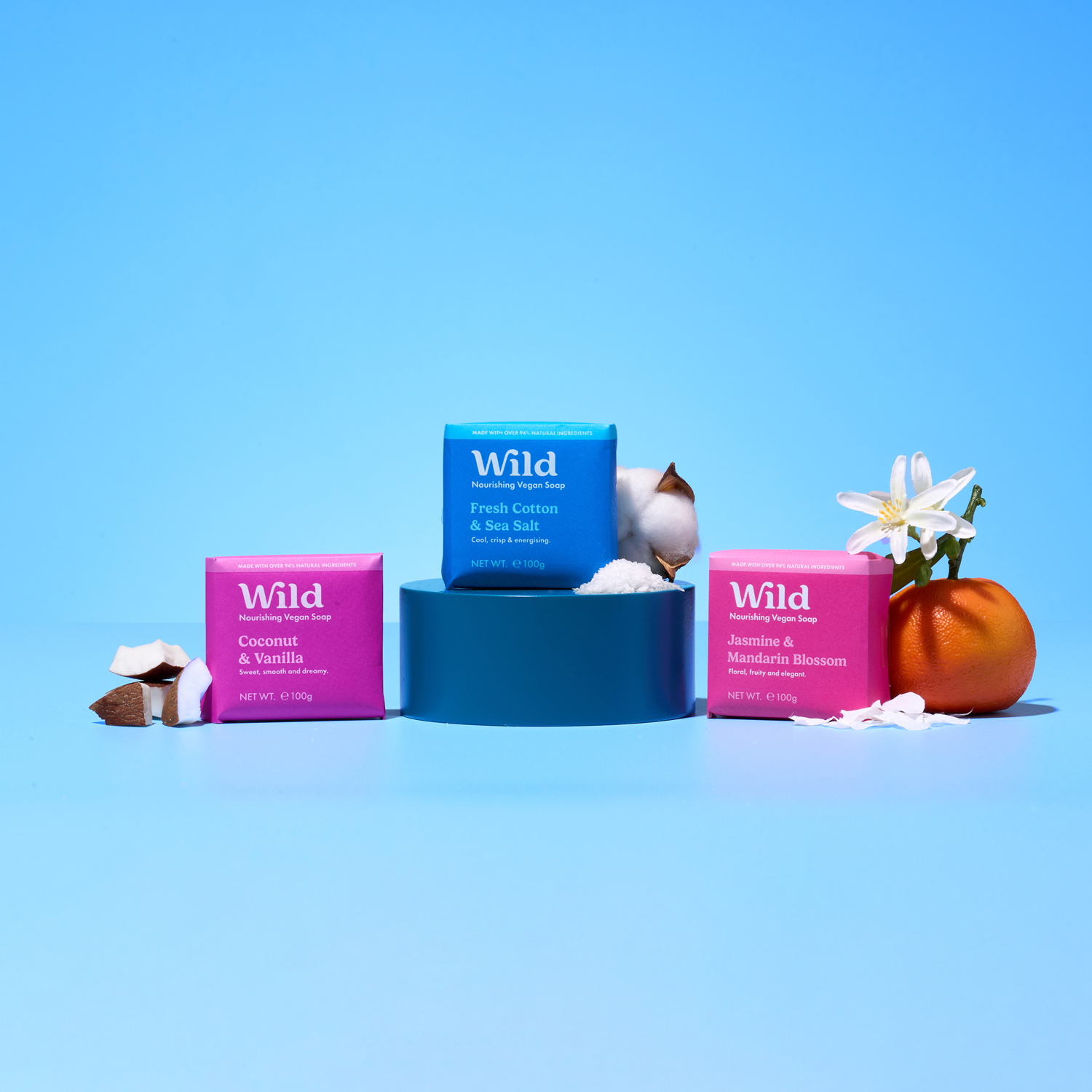 Seife Dreierset - Wild DE