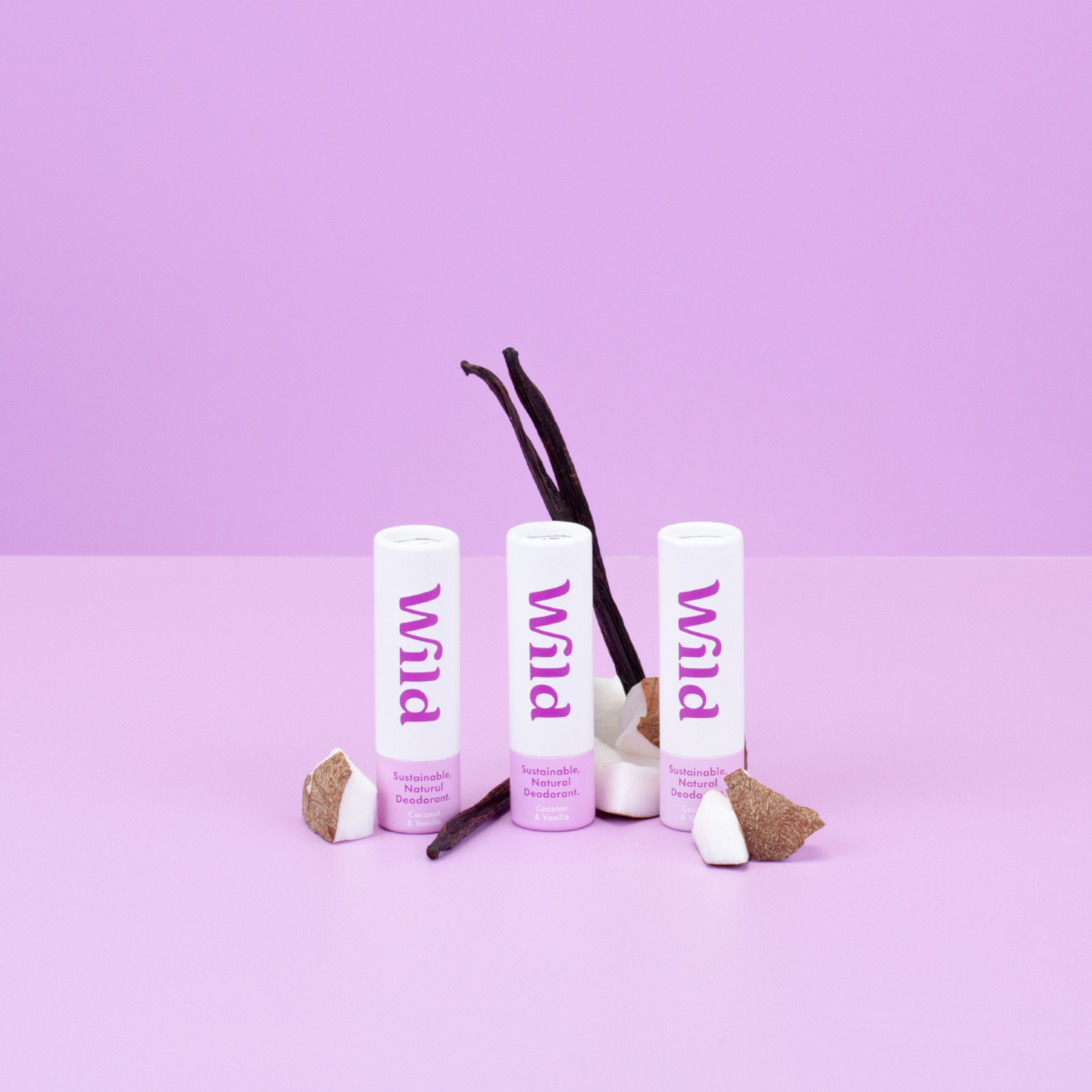 Our Mini TravelSized Natural Deodorants Wild UK