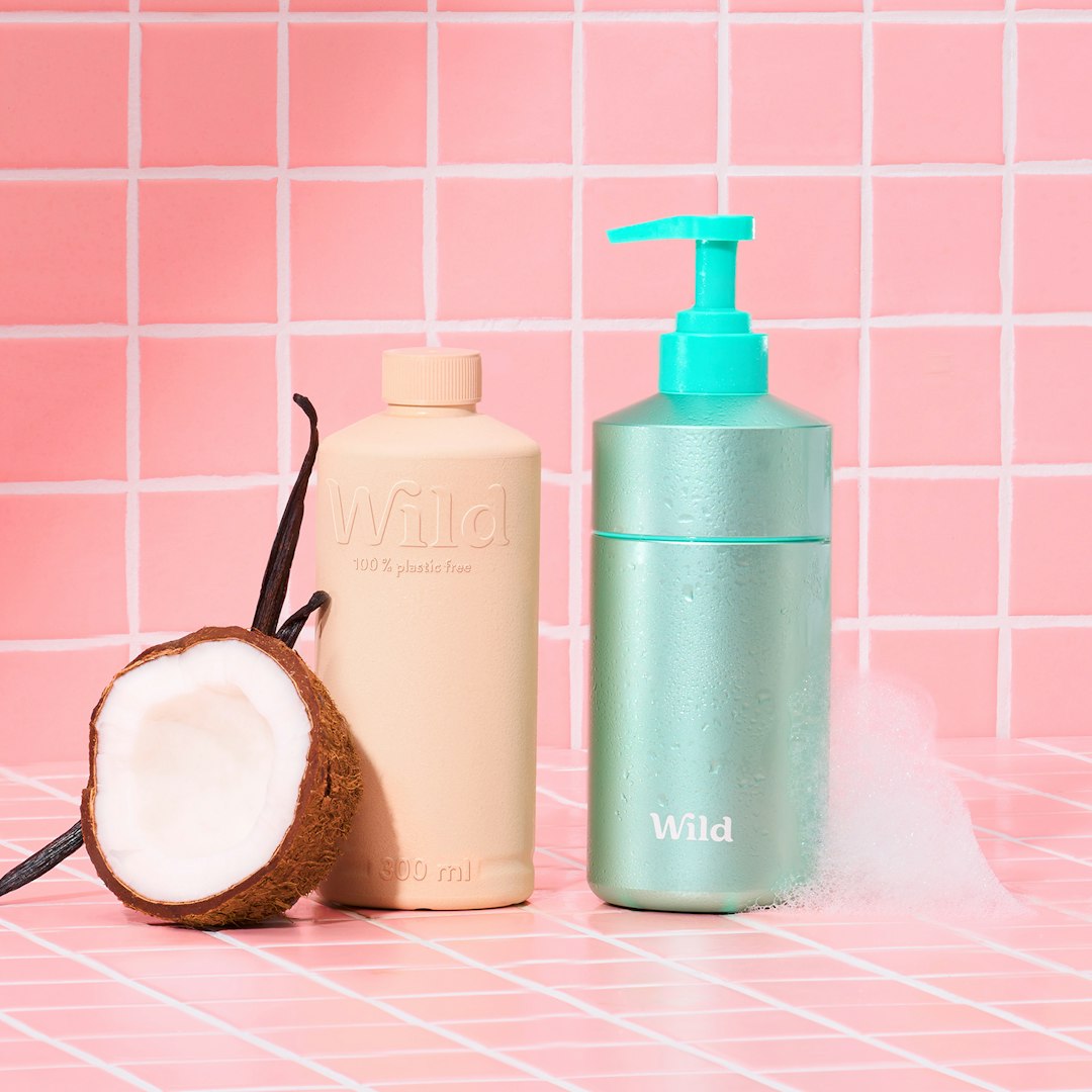Coconut & Vanilla Body Wash Starter Pack - Wild UK