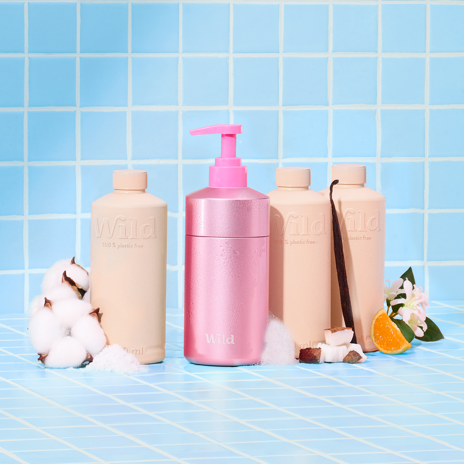 Refillable Shower Gels Wild UK