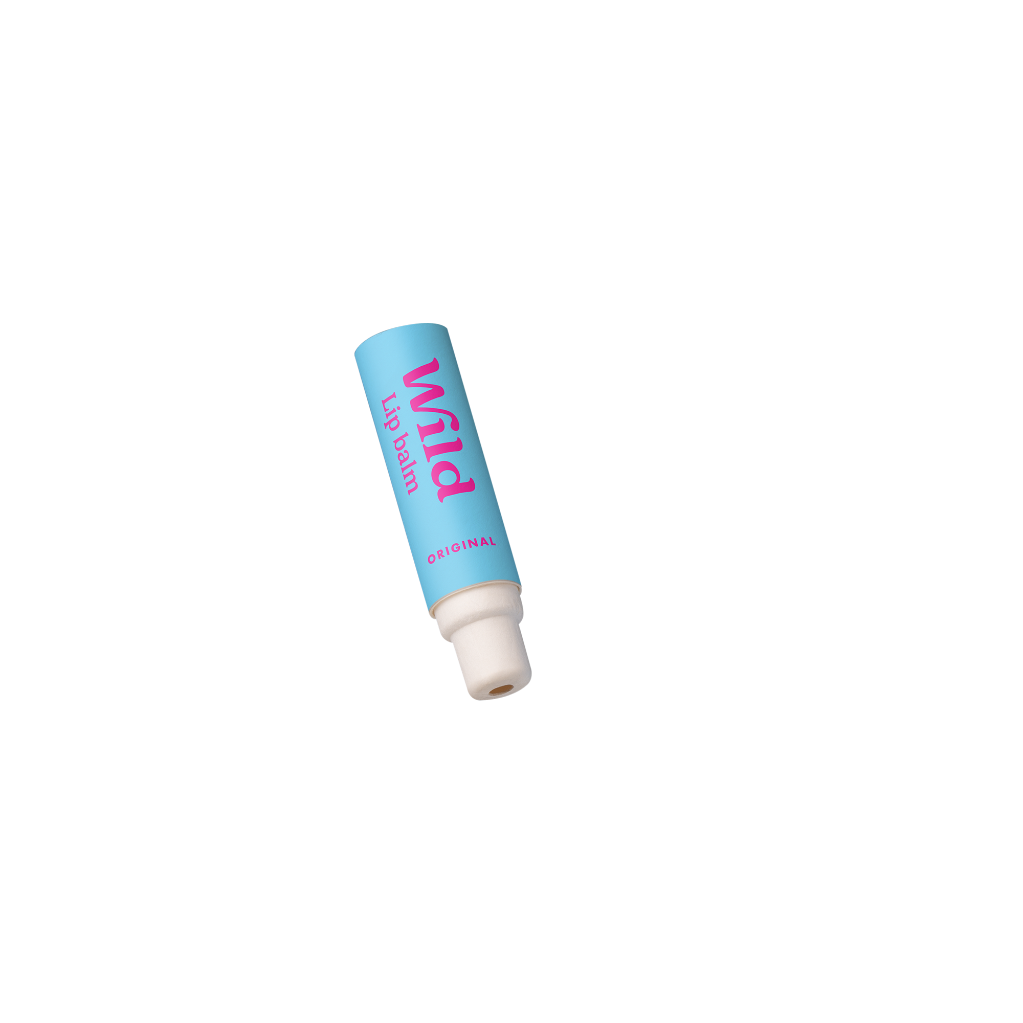 Onderschrift: een tube tandpasta op een witte achtergrond