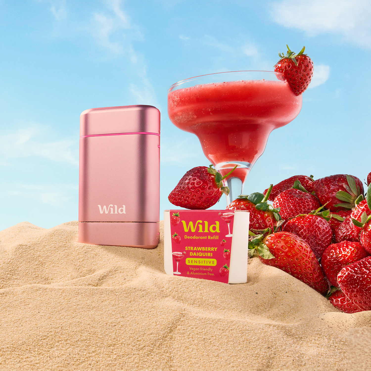 Strawberry Daiquiri Sensitive Starter Pack - Wild UK