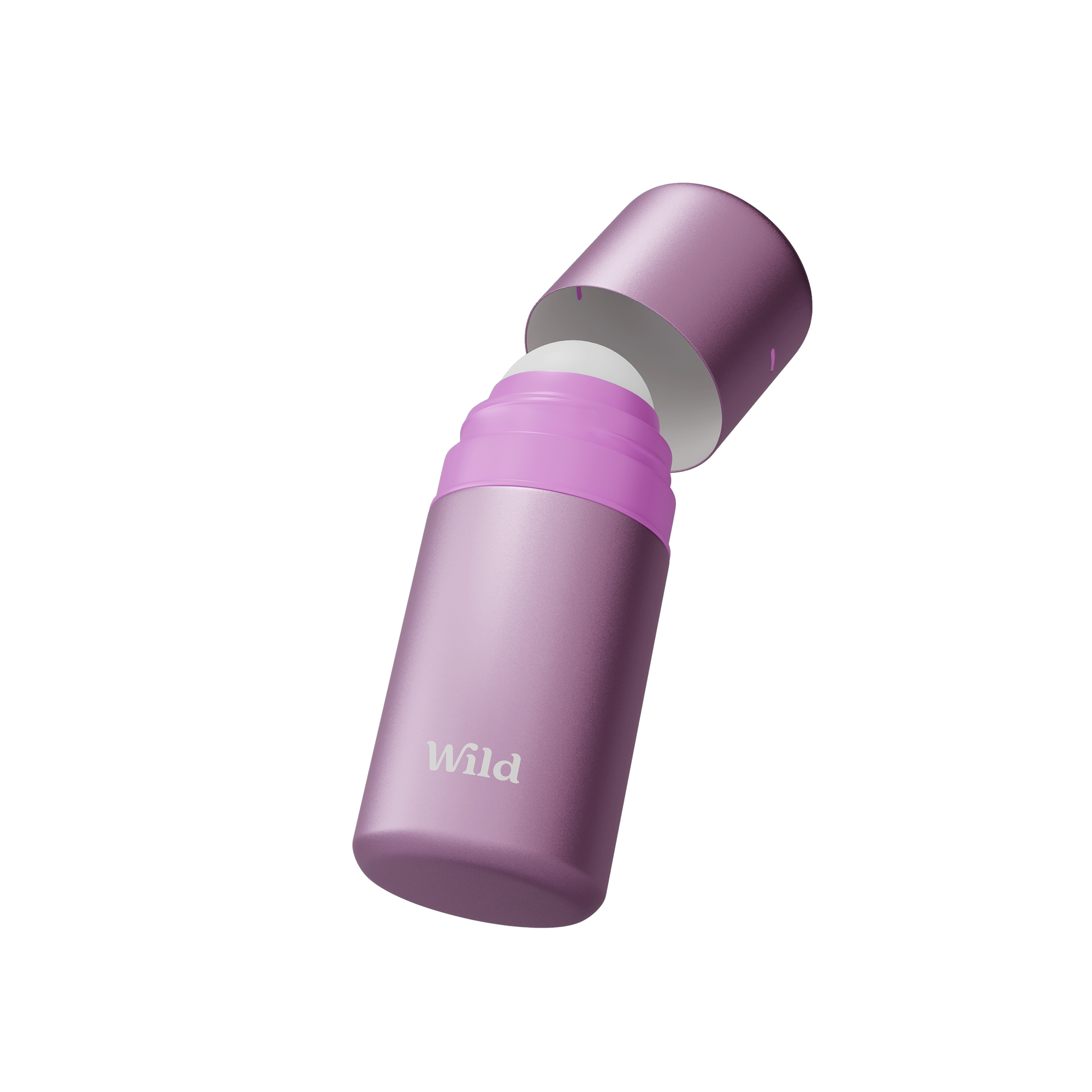 Caption: a purple bottle with the word wija on it
