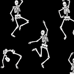 Dancing Skeletons case design