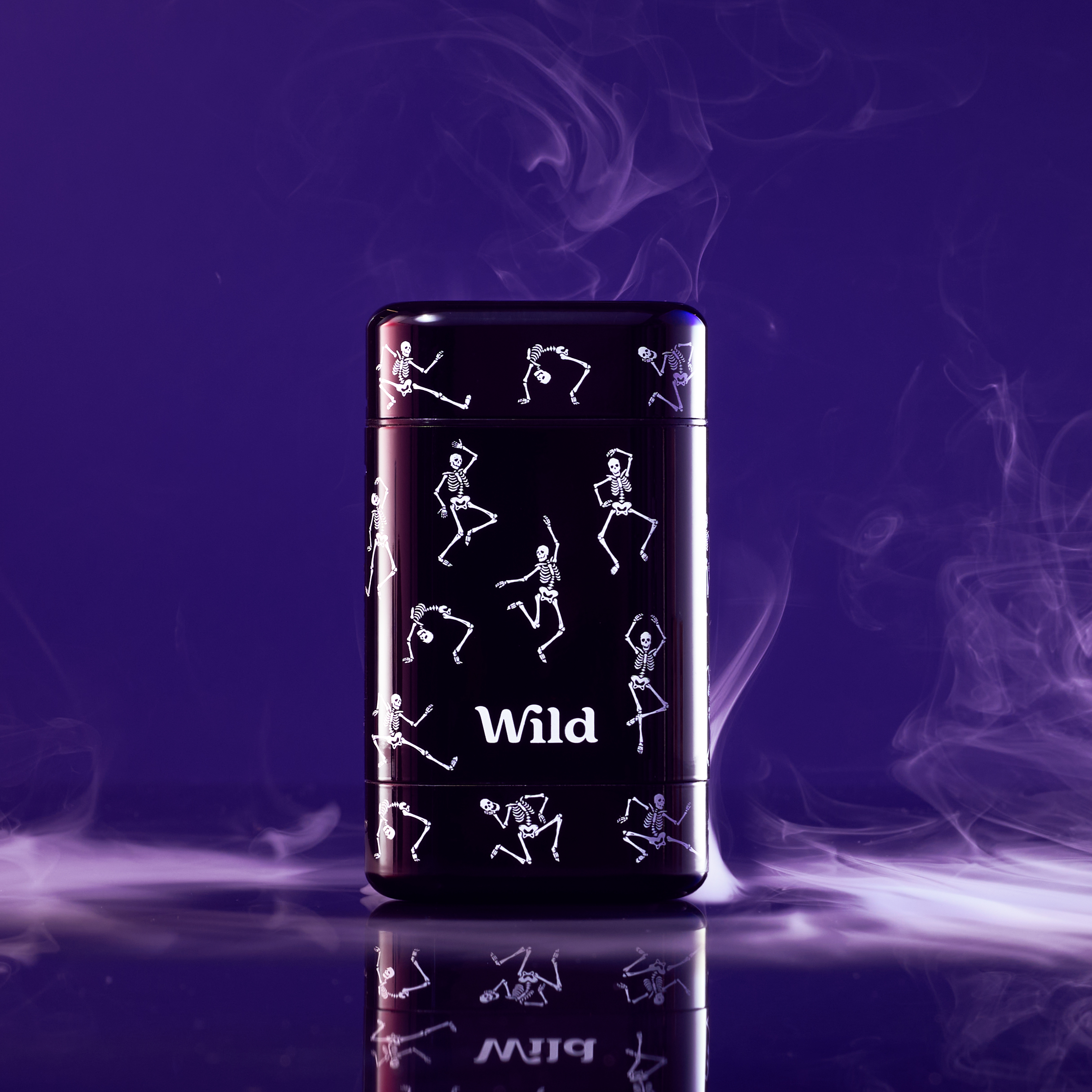 Bespoke aluminum case with Halloween design