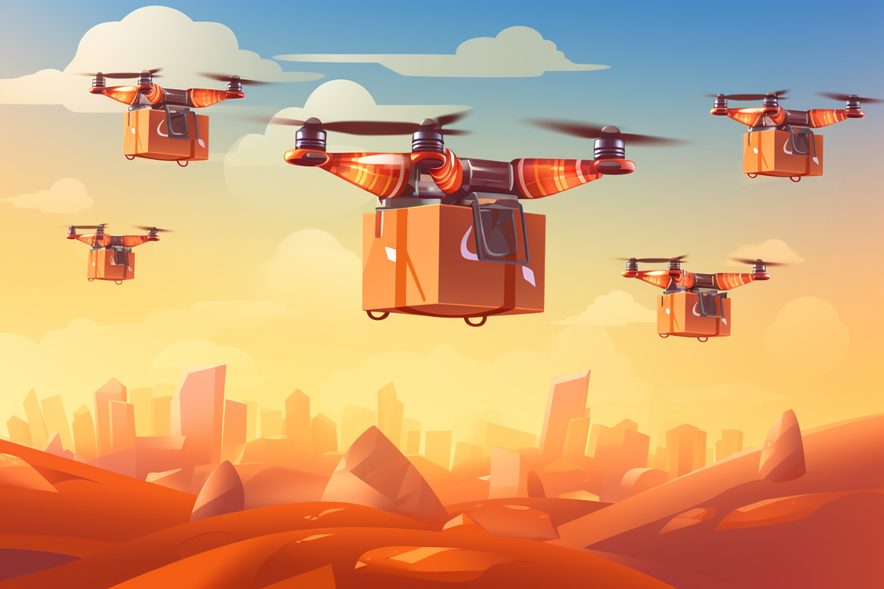 Drop-Shipping Drones