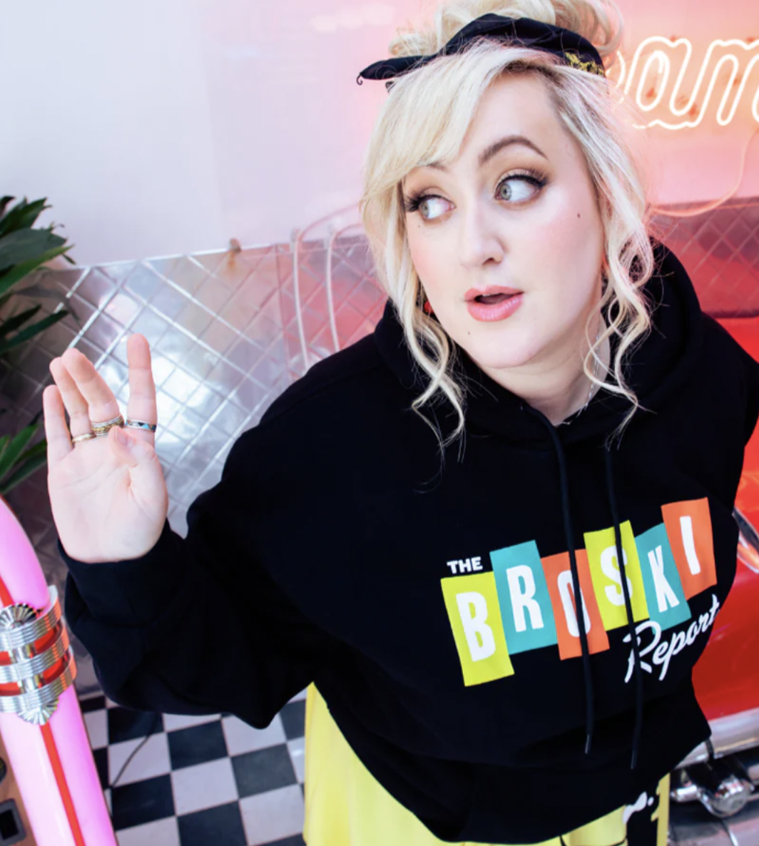 Broski Report Merch hoodie, Broski Nation merchandise hoodie, Brittany Broski merchandise