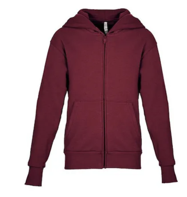 NEXT LEVEL YOUTH SANTA CRUZ FULL-ZIP blank cheap HOODIE,