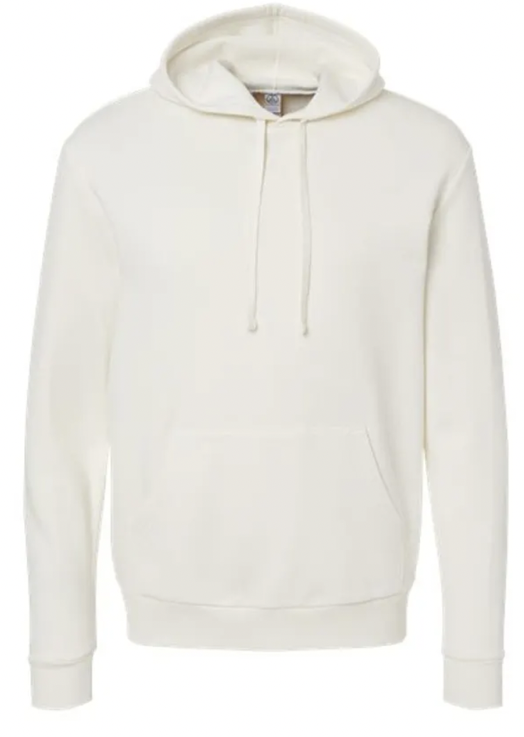 ALTERNATIVE ECO-COZY FLEECE PULLOVER HOODIE, cream blank hoodie fleece