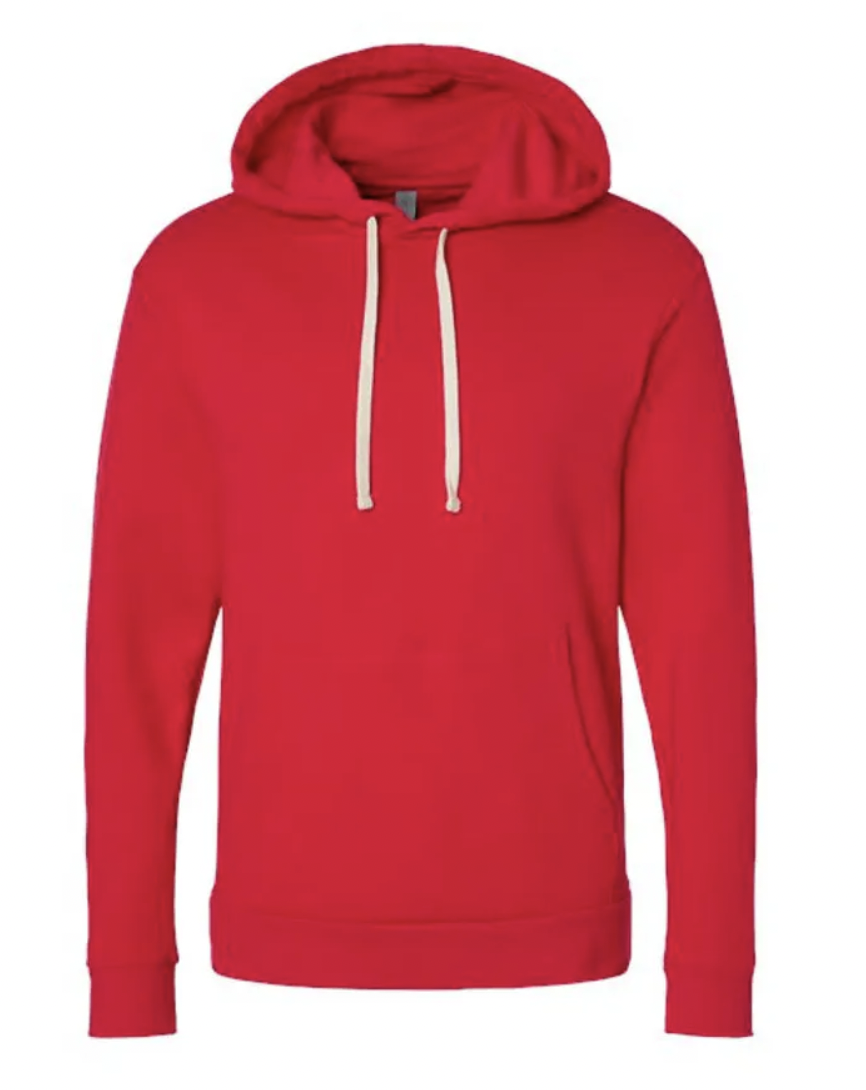 Next Level Unisex Santa Cruz Red Blank Hoodie