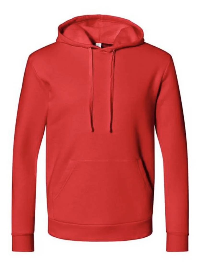 Alternative Eco-Cozy Fleece Blank Red Hoodie