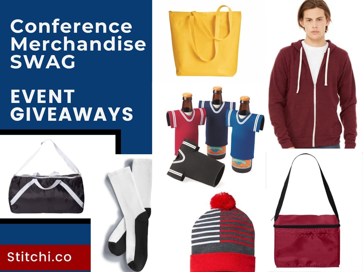 25 Event Merchandise Ideas | Conference Giveaways 2024 | Stitchi