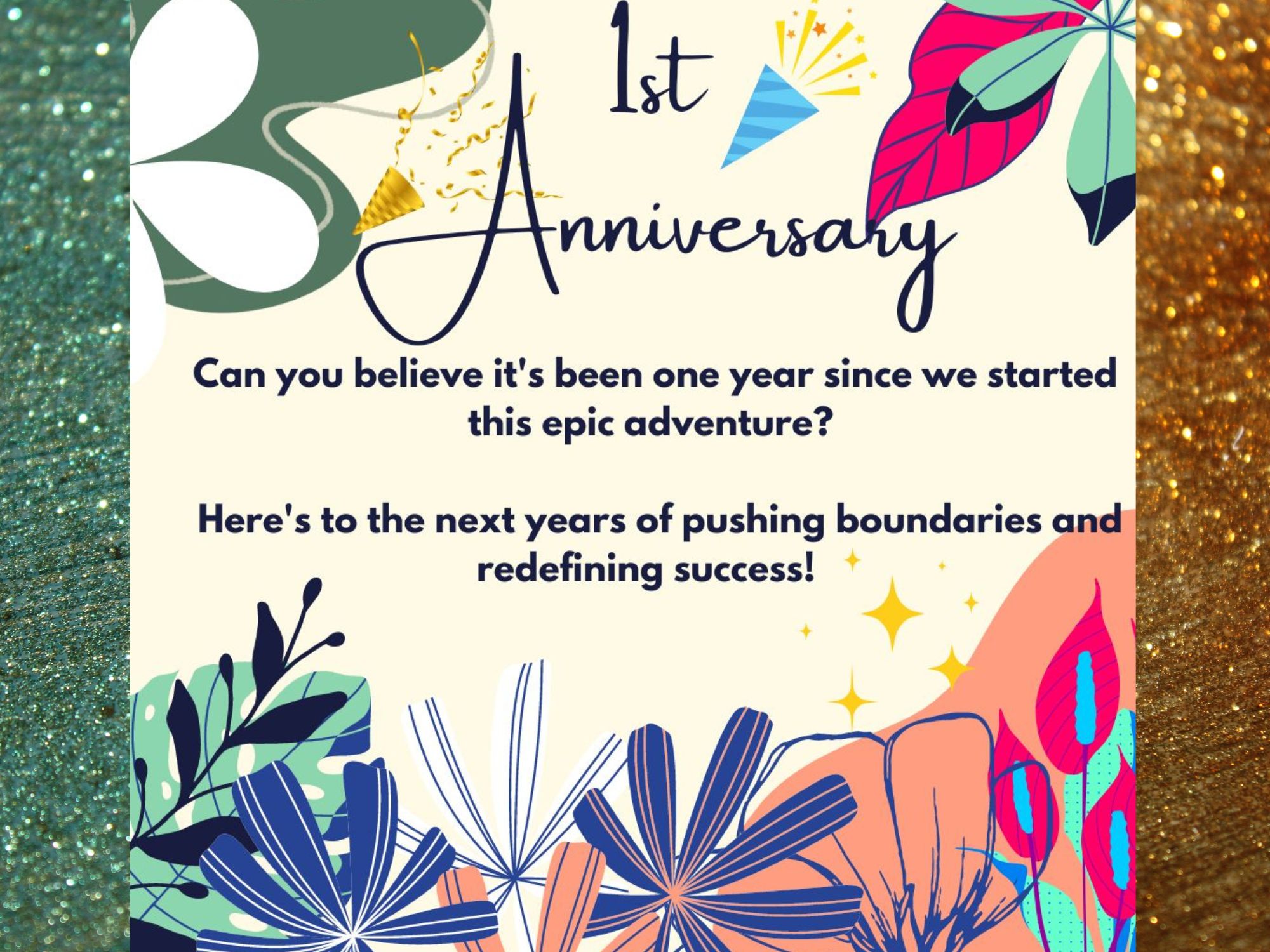 business anniversary post, one year business anniversary post, business anniversary post caption, company anniversary post, company anniversary social media post, business anniversary post