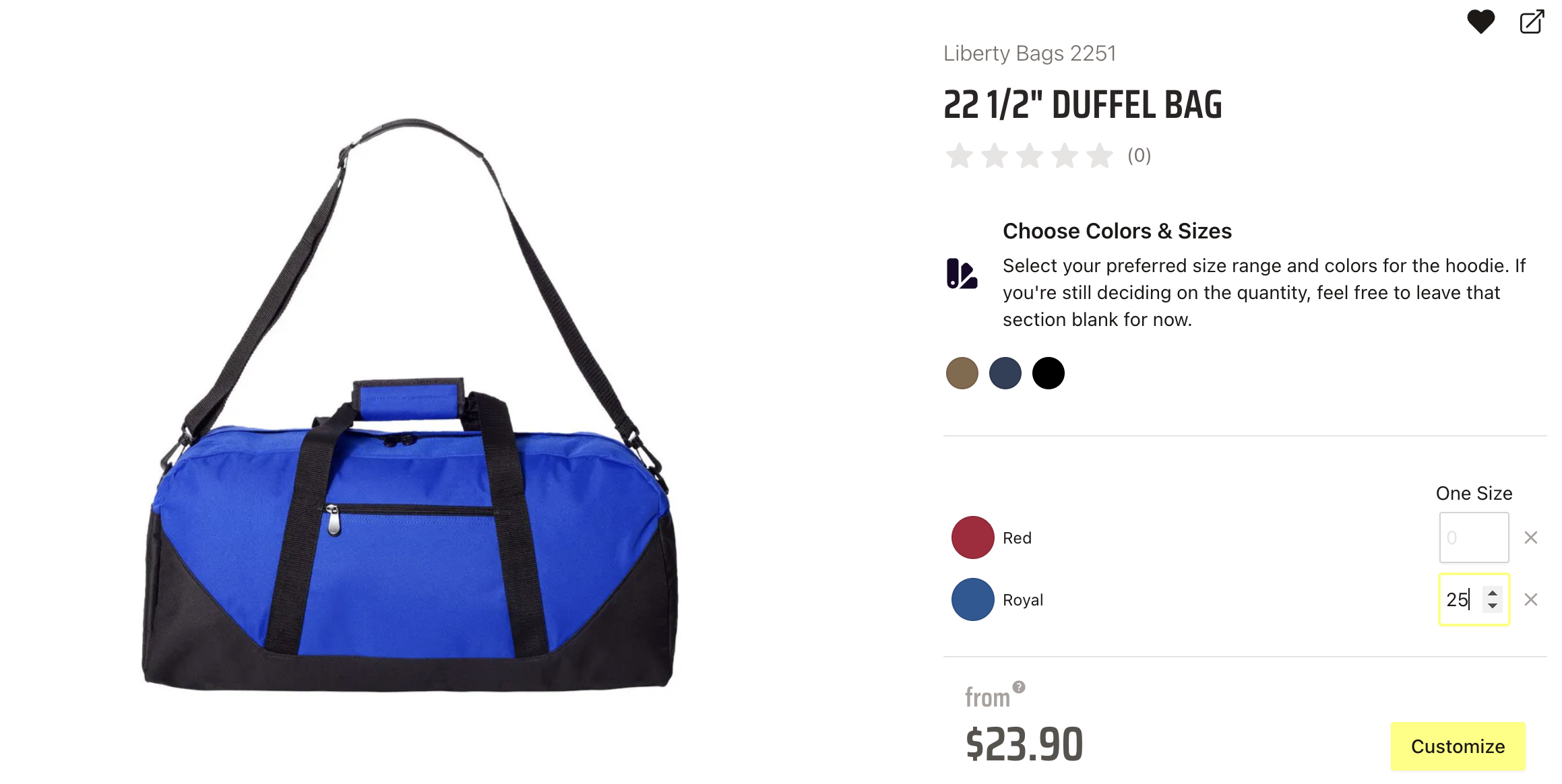 Cool Summer Gift Ideas for Employees: Duffel Bag for Outdoors and Gym