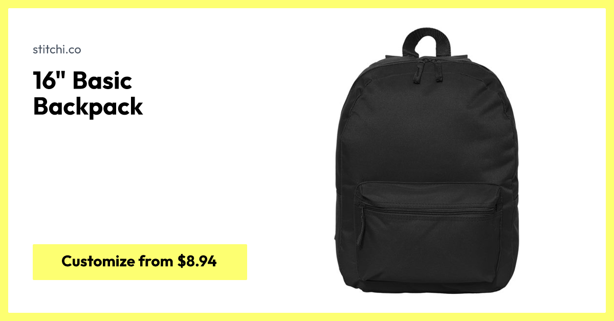 Employee gift  Liberty Bags 16" Basic Backpack