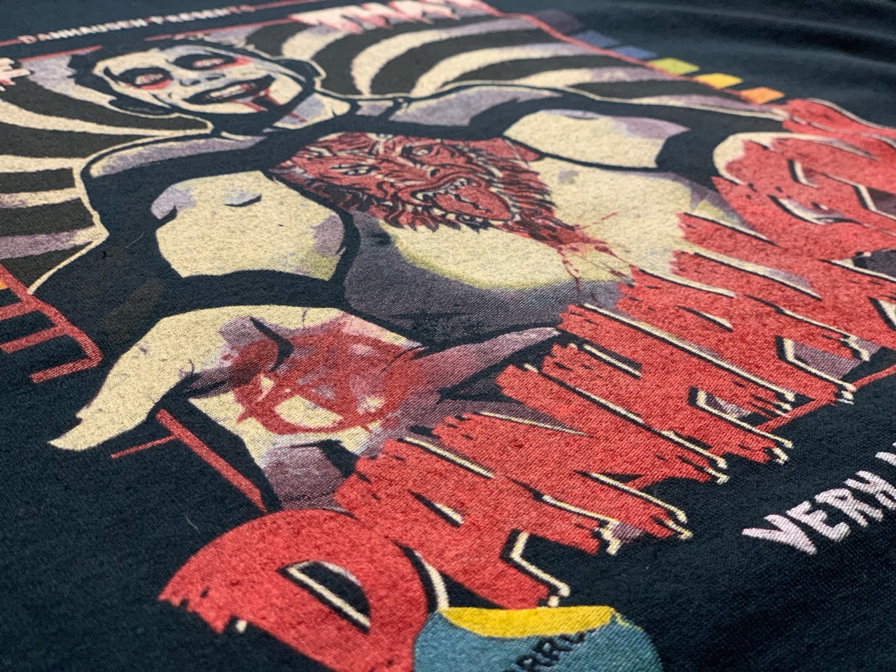 Simulated process print example
