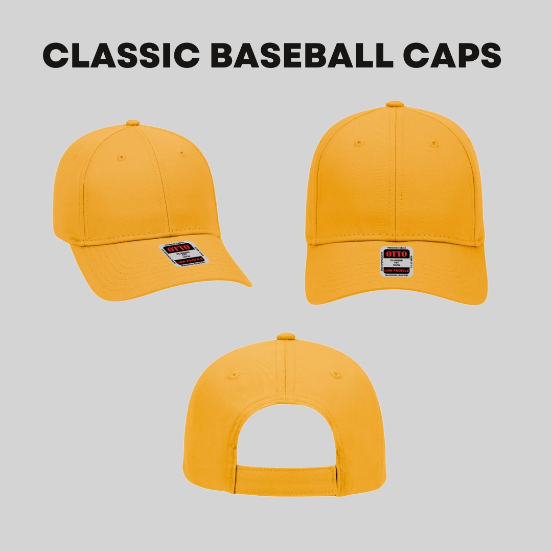 Classic baseball caps