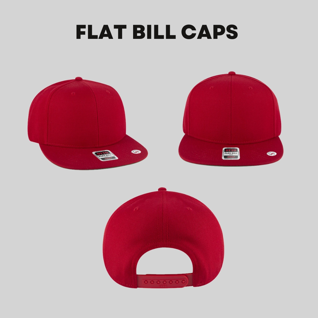 Flat Bill Caps