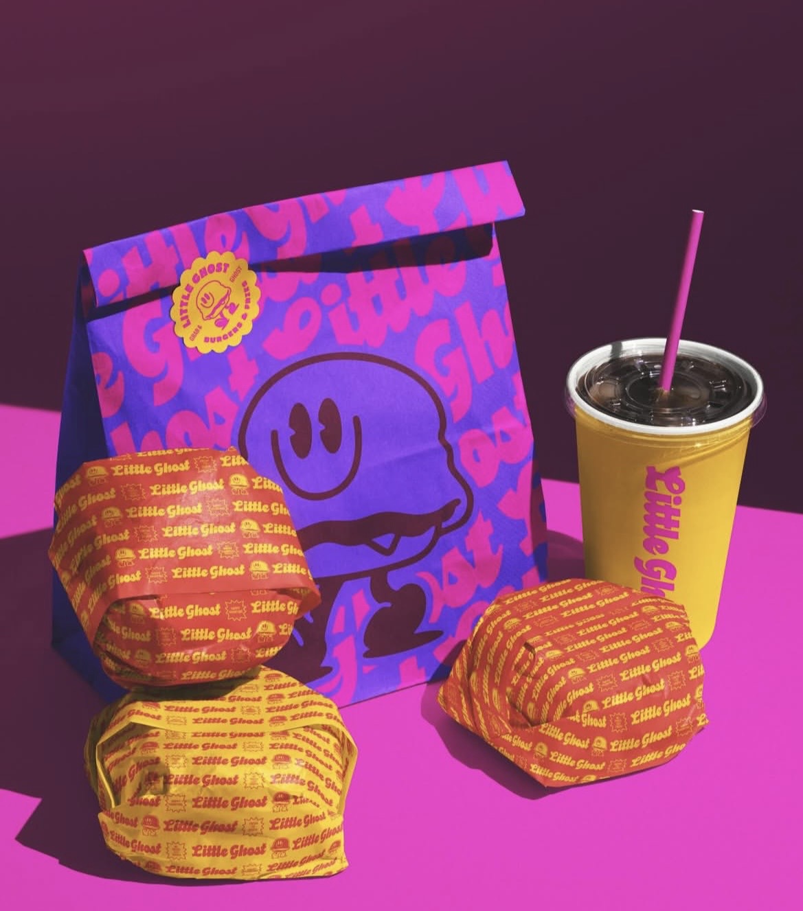 Little Ghost Packaging On table