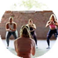 Group Exercise Instructor teaching class