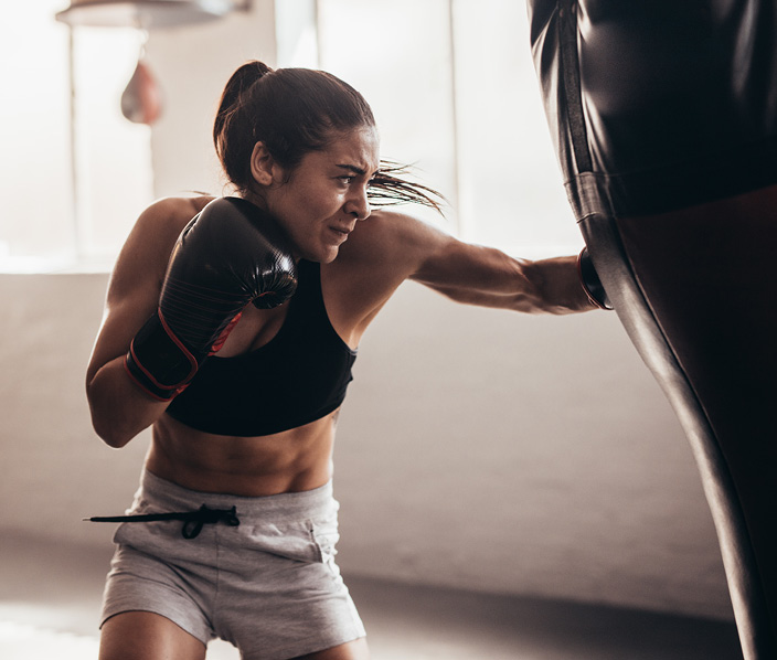 female boxing