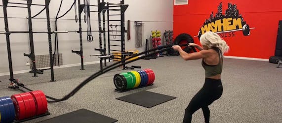 Inside Mayhem Fitness