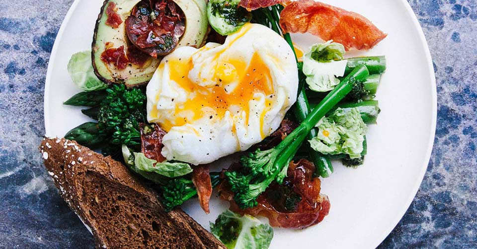 Healthy Easter breakfast